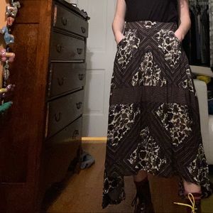 Free People flowy Maxi Skirt